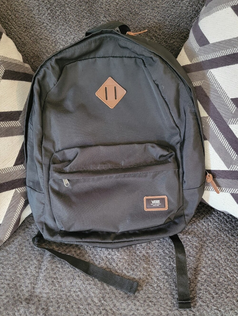 Vans black backpack